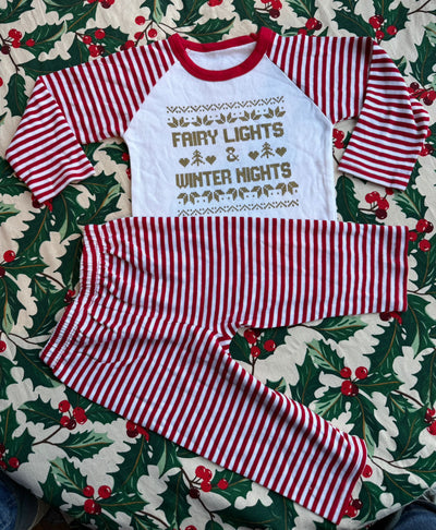 1/2 years fairy light pyjamas