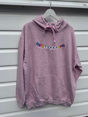 Adults embroidered tired Friendship bracelet hoodie