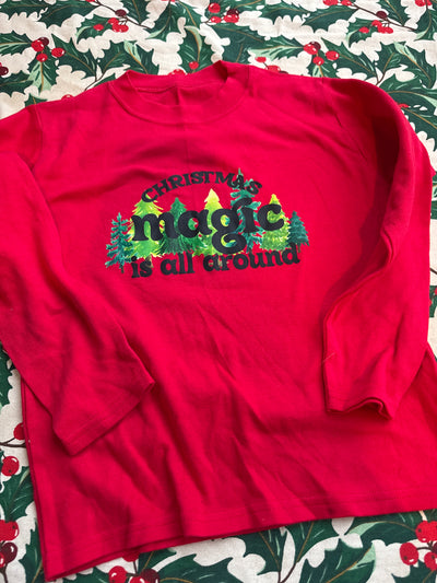 4/5 years Christmas magic tee