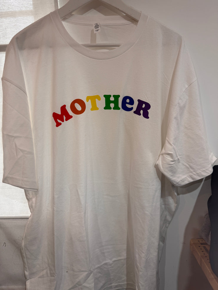 XXL MOTHER white tee