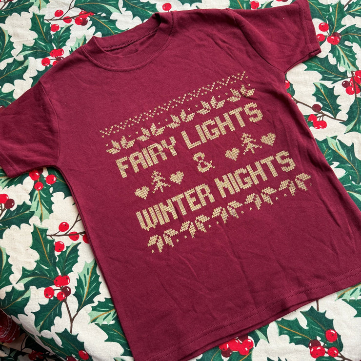 4/5 years fairy light tshirt