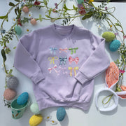 Bow kids sweater