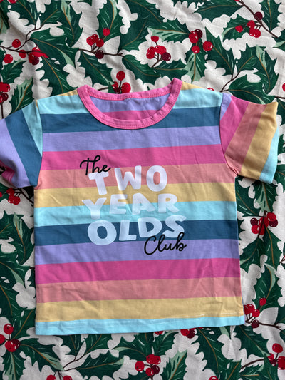 1/2 years two club tee