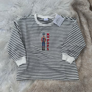 Nutcracker personalised Striped Slouch kids Sweater