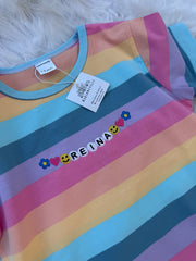 Pastel friendship t-shirt (personalised)