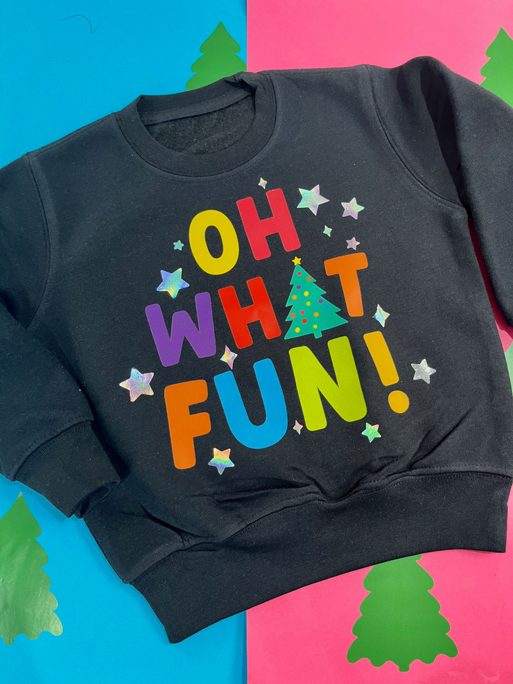 Oh What Fun! Christmas Adults Sweater/Sweatshirt