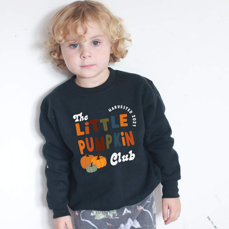 Pumpkin club Kids Halloween Sweatshirt/ Zip Hoodie