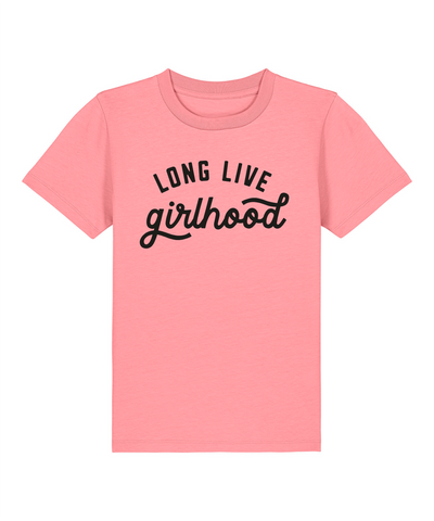 Long love Girlhood organic cotton t-shirt