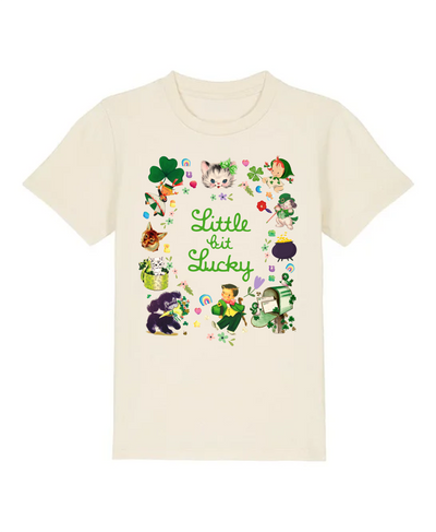 Bit lucky organic cotton t-shirt- St Patricks Day