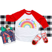 Merry & Bright Christmas Kids Sweater/Raglan