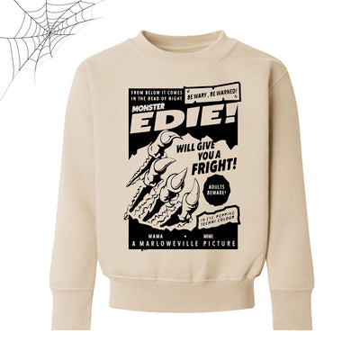 Retro Movie Monster Kids Halloween Sweatshirt/ Hoodie