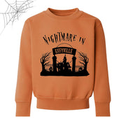 Nightmare in personalised Kids Halloween Sweatshirt/ Zip Hoodie