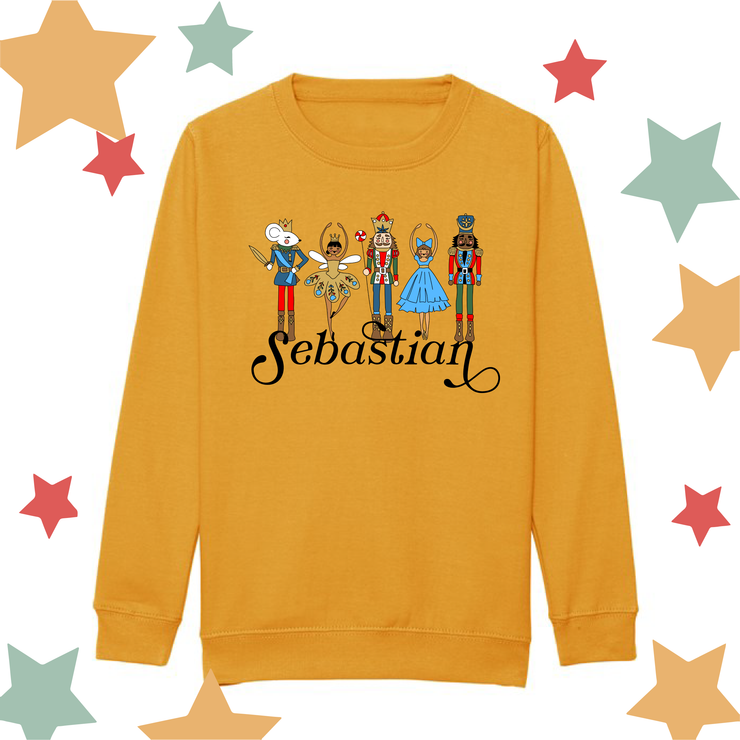 Personalised nutcracker Sweater/ Raglan (all ages)