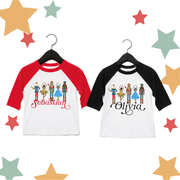 Personalised nutcracker Sweater/ Raglan (all ages)