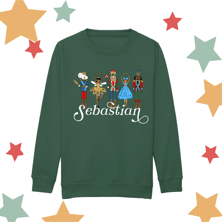 Personalised nutcracker Sweater/ Raglan (all ages)