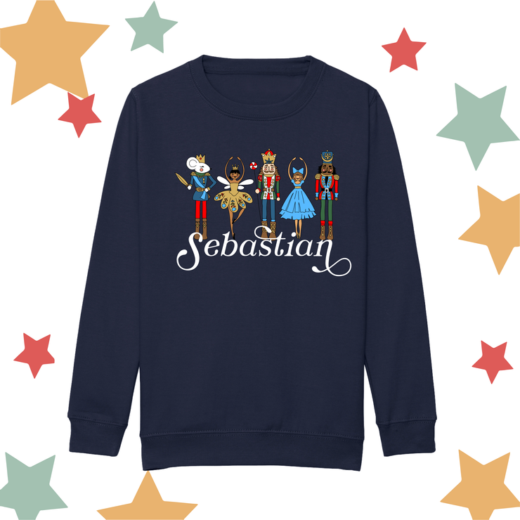 Personalised nutcracker Sweater/ Raglan (all ages)