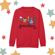 Personalised nutcracker Sweater/ Raglan (all ages)