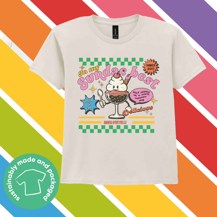 Sundae best tenner t-shirt