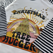 Christmas Tree Hugger (Full Colour) Christmas adults & Kids Pyjamas