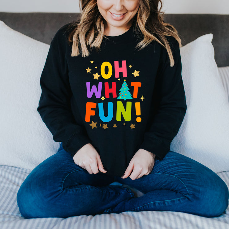 Oh What Fun! Christmas Adults Sweater/Sweatshirt