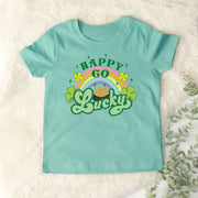 Happy go lucky- organic t-shirt (adults and kids)